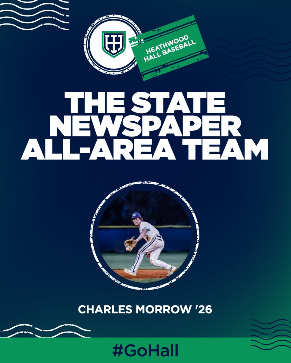 AthleticsHHES's tweet photo. Congratulations to Baseball player Charles Morrow '26 and Softball players Mamie Biel '28 and Frances Laughlin '26 for being named to The State Newspaper All-Area 2nd Team for Baseball and Softball!
#GoHall https://t.co/KzS0MgrTU4