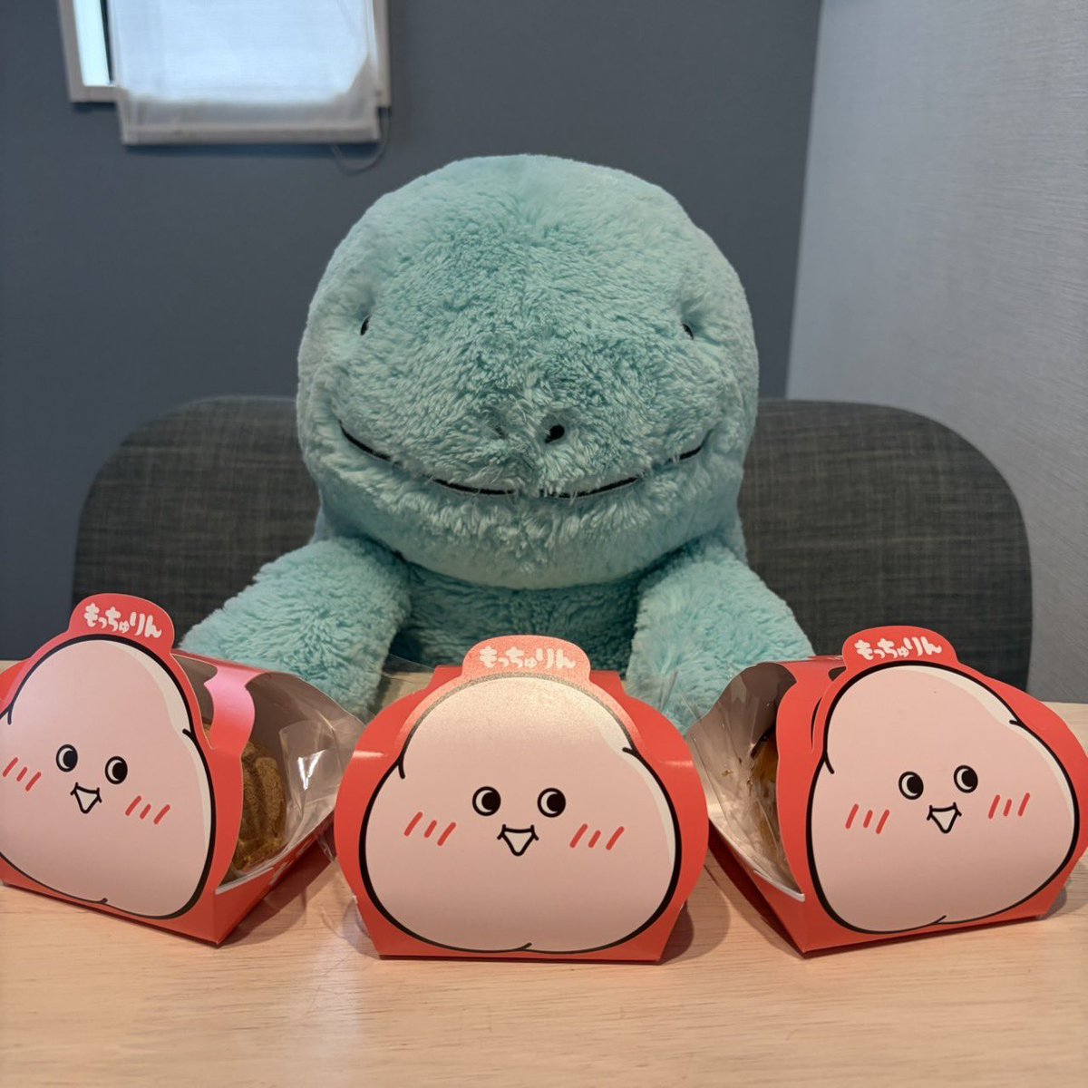 7cononame's tweet photo. ダイエット中のヌオーさん、今さらながらもっちゅりんデビューしました🍩 https://t.co/0eYVUnRLES