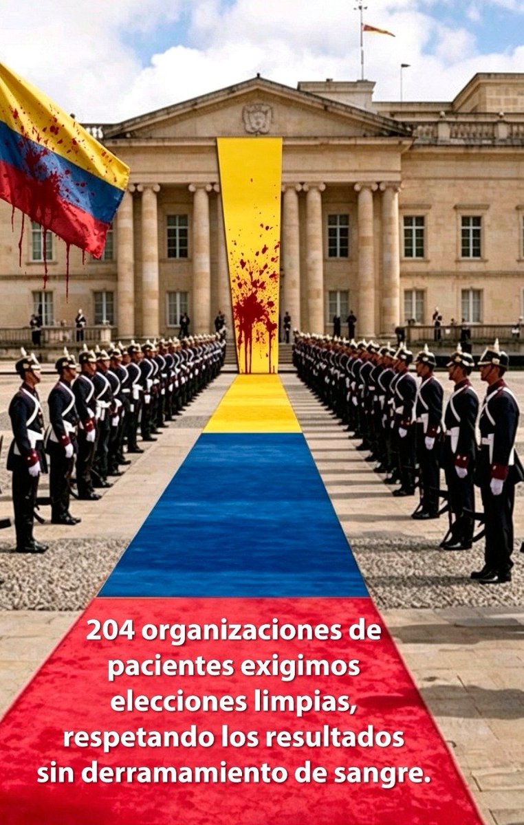Pacientesco's tweet photo. #VotoLimpio 

204 organizaciones de pacientes colombia exigen a @IvanCepedaCast y @AbelardoPTE elecciones limpias, reconocer los resultados y cero violencia, la DEMOCRACIA se RESPETA.

@docpinoAI @Missmelindres @SoyJerome__ @camib1309 @andresvecino 
Únete https://t.co/BTASiEtenk