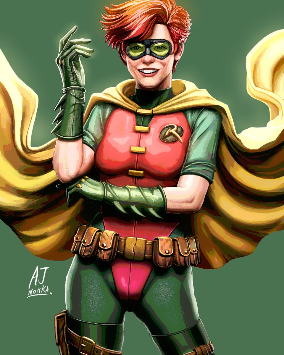 aj_nonka's tweet photo. #CarrieKelley  #Robin https://t.co/5UWv7p3m4N
