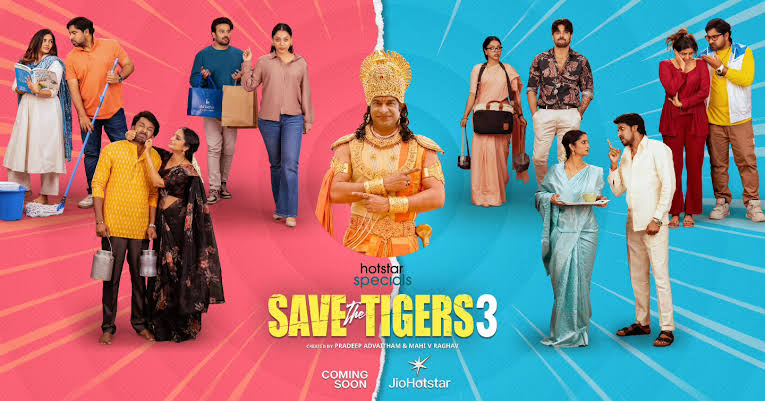 MilagroMovies's tweet photo. #SaveTheTigers S3 is an absolute blast from the start. The episodes follow a no-nonsense formula. #Priyadarshi as Ghanta Ravi delivers his best in both comedy and emotional scenes.

The crazy idea and clean writing make this a perfect binge-worthy watch. Don’t miss it. https://t.co/UUaEIGYfS9