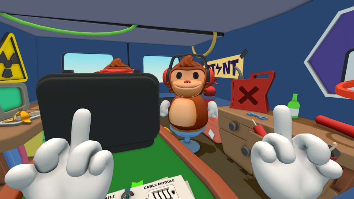 LevelUpDailyHQ's tweet photo. 🐒 A chaotic co-op game about three disabled monkeys trying to defuse a bomb is blowing up on Steam.

BOMBANANA! currently holds an impressive 98% positive rating from players.

💣 Here’s the twist:
🔹 One monkey is blind and can interact with the bomb
🔹 One can see the manual but can’t speak
🔹 One can talk and see, but can’t hear the others

The only way to survive is through absolute chaos and teamwork.

🎮 The free demo is available now, with the full release coming in August.

Would your friend group survive?

#Steam #IndieGame #CoopGaming #Gaming #BOMBANANA