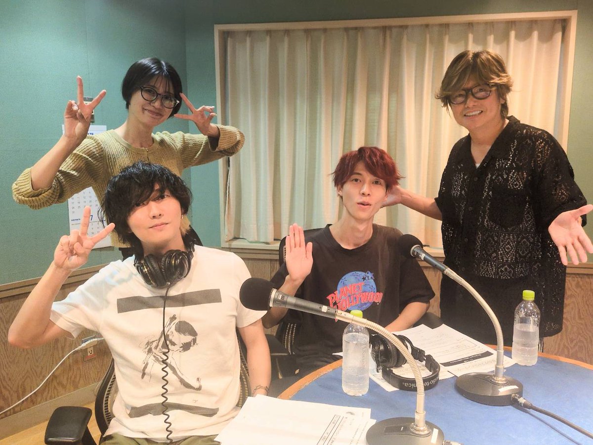 was78MHz's tweet photo. 『#森久保祥太郎 の今週わず』

今夜は、4人組バンド「the shes gone(シーズゴーン)(@theshesgone ) のメンバー「#兼丸(@WrestlingJapan )さん」と「＃マサキ(@masa56rad )さんが登場! 

テーマは 【シーズゴーン 初のウェディングソング『マリーミー・マリーユー』】を特集! 

📱#今週わず #BAYFM https://t.co/iwRHkOrD9S