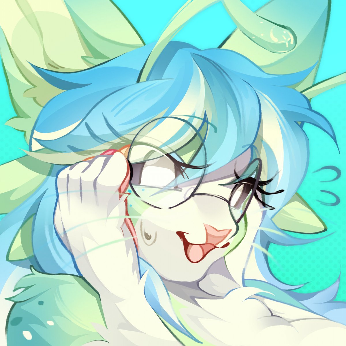 Mataira_'s tweet photo. comms for @Alien_MikoUwU ! 🩵💚 https://t.co/f2NcKTnVw4