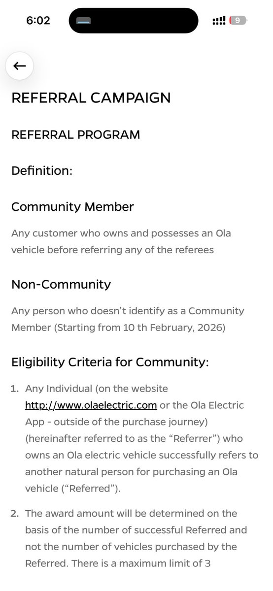 sikar_it's tweet photo. .@OlaElectric @bhash  

2 years. Multiple complaints. Still no referral payout.

Your Refer &amp; Earn program looks like a scam designed to attract customers with false promises. Stop misleading users and pay what is due.

#OlaElectric #FakePromises #ConsumerRights https://t.co/M9kRYspfDf