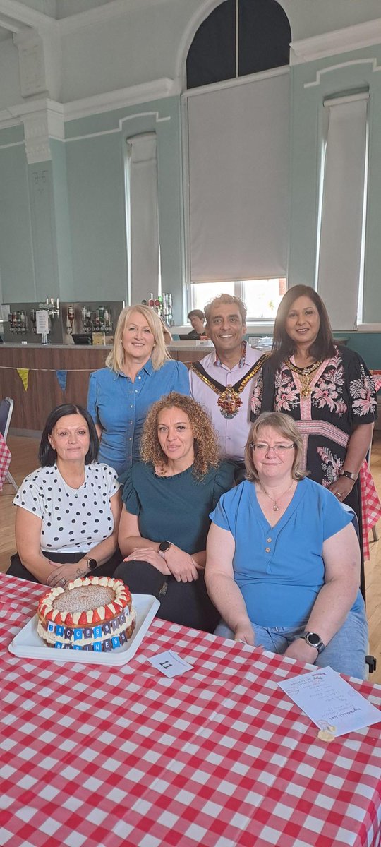 WolvesMayor's tweet photo. It was a pleasure to see so many people come together for the #GreatGetTogether organised by Pat McFadden MP's team in memory of Jo Cox. The Bake Off was outstanding, showcasing some fantastic baking and adding to the wonderful community spirit of the day! https://t.co/A5lRFdW5yO