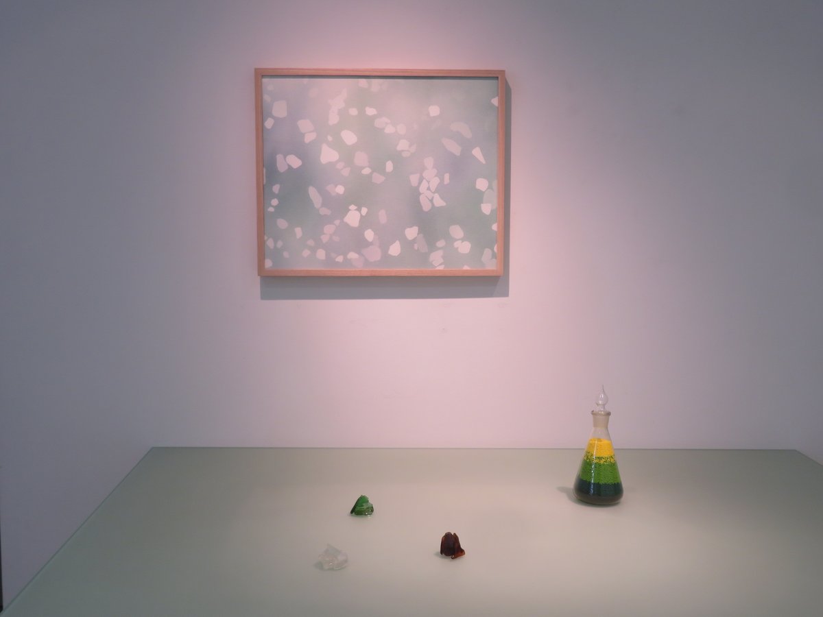 kobukitakafumi's tweet photo. ギャラリーヤマキファインアート　「森本 絵利 展 －contour map # water surface－」　6/19(金)～7/18(土)　11:00～13:00 / 14:00～18:00　日月火休　無料　絵画、ほか　https://t.co/YXlAe3bFyC https://t.co/Y9MHXBZhex
