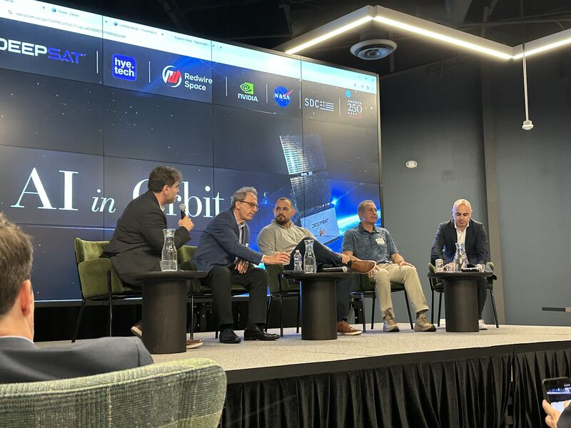 SpaceInvestor_D's tweet photo. $RDW: Al Tadros, Redwire's CTO, was a panelist at the AI in Orbit Executive Conference yesterday, alongside NVIDIA and NASA.

There was a clear consensus during the talk: 

Satellites are hitting a bottleneck, they’re generating way more data than we can realistically (safely) transmit or analyze on Earth.

That is why the shift toward space-based edge computing and eventually orbital data centers really matters, for satellites to process data onboard (at the edge) and only send down what actually matters.

Love to see industry leaders working together to tackle the future of AI in space.