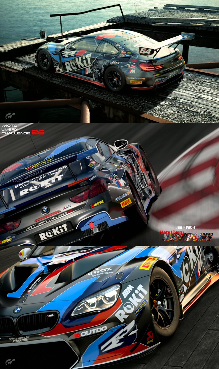 taakun33's tweet photo. #MotoLiveryChallenge
#GT7_MLC26
#GT7
#グランツーリスモ7

BMW M6 GT3
inspired by BMW M1000RR 2024 #54

Link
https://t.co/v8s1ILiH0d https://t.co/pQk92DnPxN