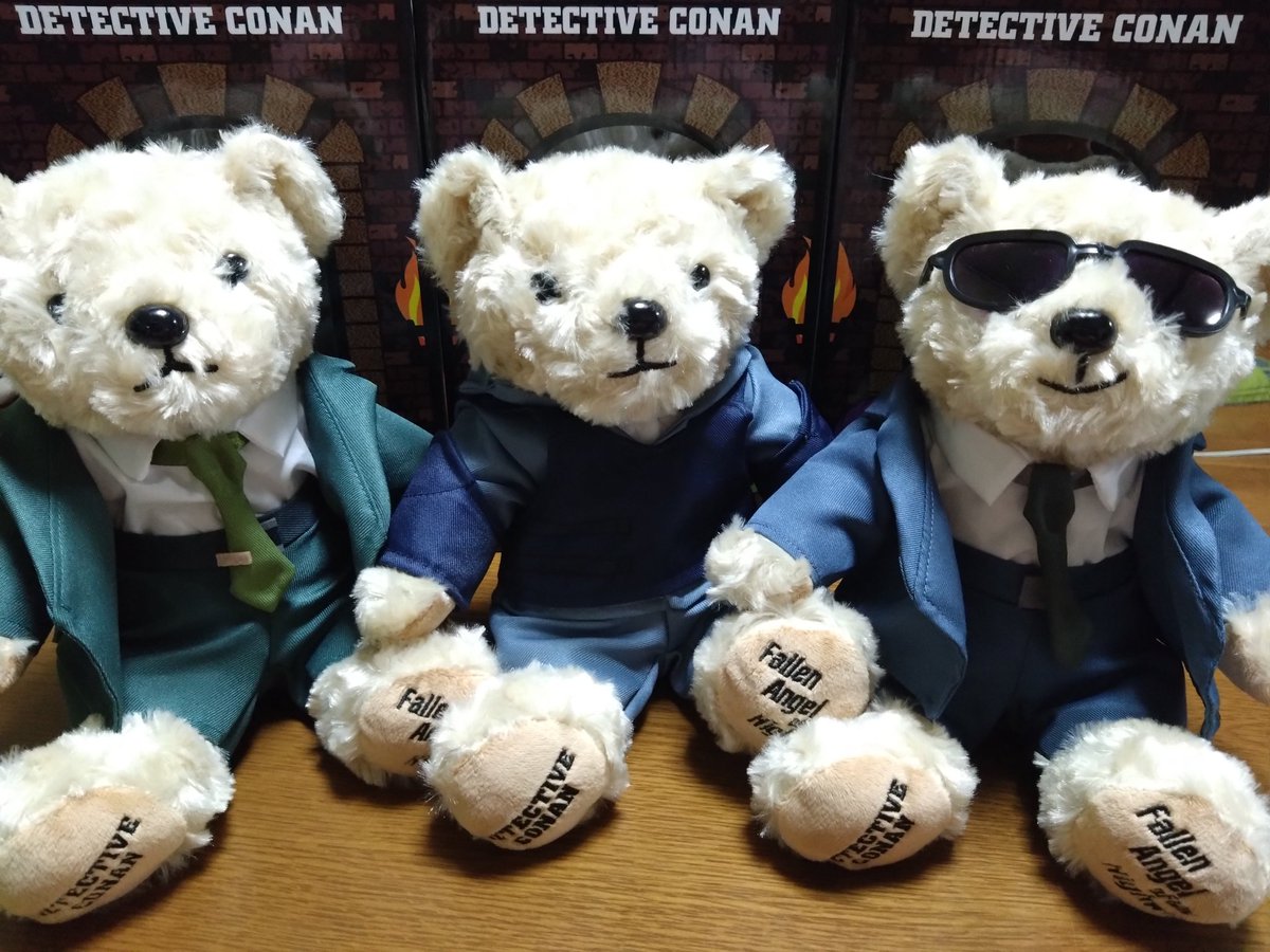 Re_nn_ya's tweet photo. 注文してたテディの3人がやっと到着した〜(*^^*)

4人まとめて連れだせる入れ物を作らなければ… https://t.co/w6a0rmKnmZ