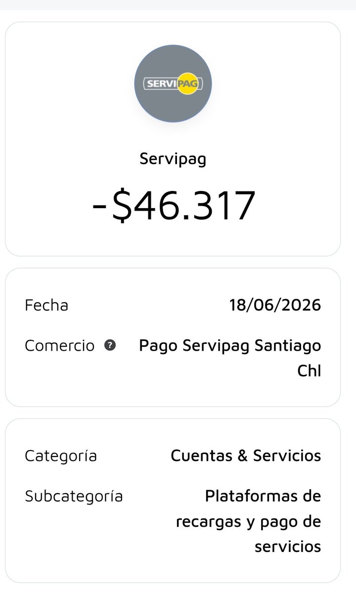 Stoledoa's tweet photo. @EnelChile ayer pague por las plataformas que ustedes otorgan, y tengo debitado el pago, dejen de molestar por favor. @SERNAC @SEC_cl https://t.co/1vwoifE91I