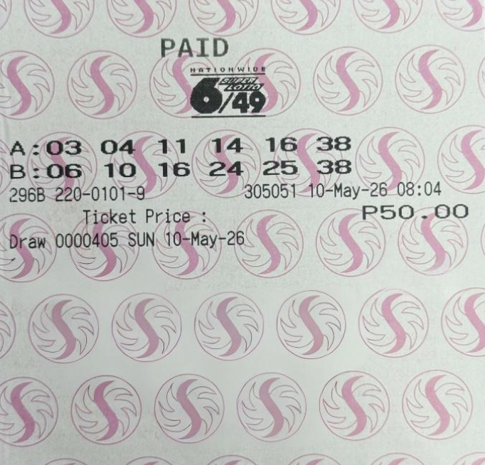 InqPOP's tweet photo. Farmer Wins ₱25-M in Super Lotto 6/49 Draw

A 60-year-old farmer recently claimed ₱25 million jackpot prize after correctly guessing the winning number combination 03-16-11-04-14-38 in the Super Lotto 6/49 draw held on May 10, 2026.

#BrandRoom https://t.co/gFQRHkLLyr