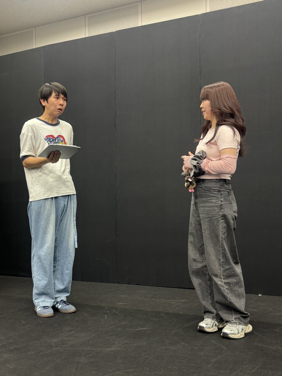 Hako87354374's tweet photo. #僕メド
公開稽古✨
演出中のぬまちゃんめちゃかっこよかった✨
笑いながら演出してるの印象的😆
ぬまちゃんの作る曲エモくて大好き
桃源道理さんのハーモニーでより素敵に✨
本番では生演奏、生バンド
めちゃわかる！と感情移入してしまった
続き観たい！本公演楽しみ😊 https://t.co/Vle8sfTOJg