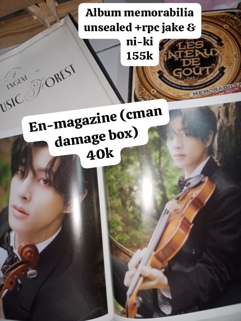 jeykeyy04's tweet photo. #ensell

•keep with dp
•bisa co keep event
•exc.adm🍊
•not for sensitive buyers

#wts #enhypen https://t.co/9r8wxq3kxl