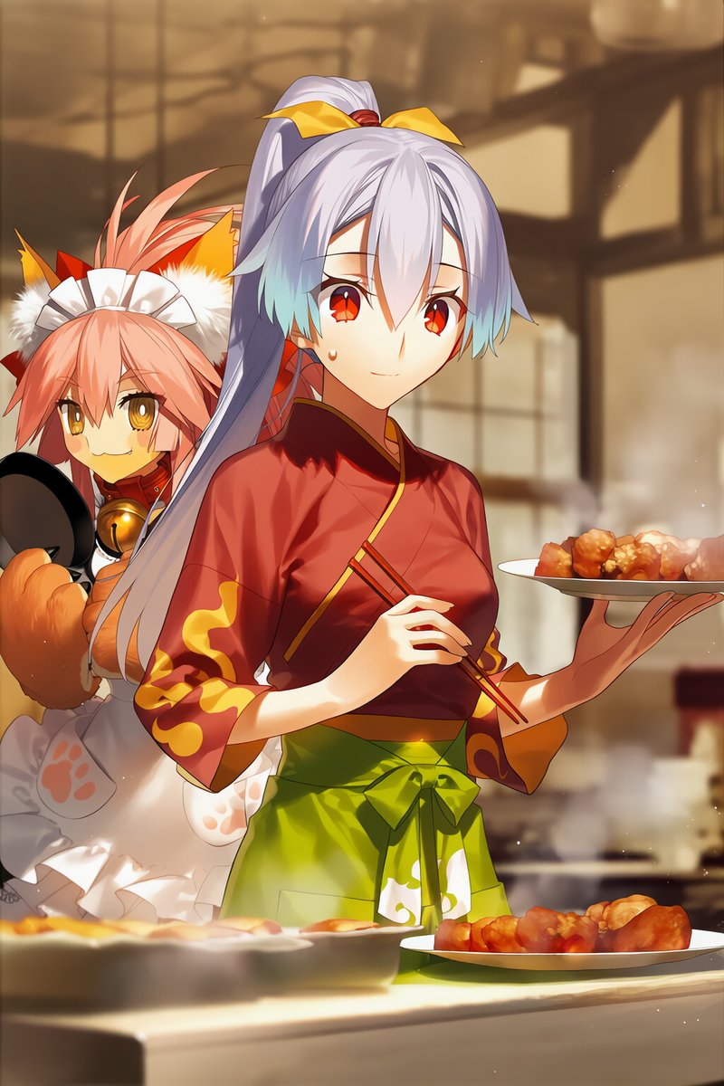 doramukann6's tweet photo. 閻魔亭イベント
1.実際は付き添いサーヴァントにも
和装は支給されてるはず。

2.給仕を任される巴御前と
厨房にスカウトされたタマモキャット。

3.明るく楽しそうなマシュが一番。

4.恩人に会えて
本当によがっだねぇ゙…(´；ω；｀)
#FGO https://t.co/RNodgFfjbb