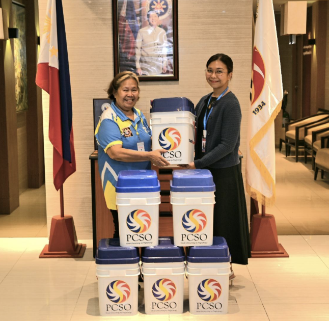 InqPOP's tweet photo. The Philippine Charity Sweepstakes Office (PCSO) turned over ChariTimba to a non-government organization (NGO) based in Rodriguez, Rizal, during a turnover ceremony on June 16, 2026, at the PCSO Main Office in Mandaluyong City.

#BrandRoom https://t.co/UQDpPgmNJc