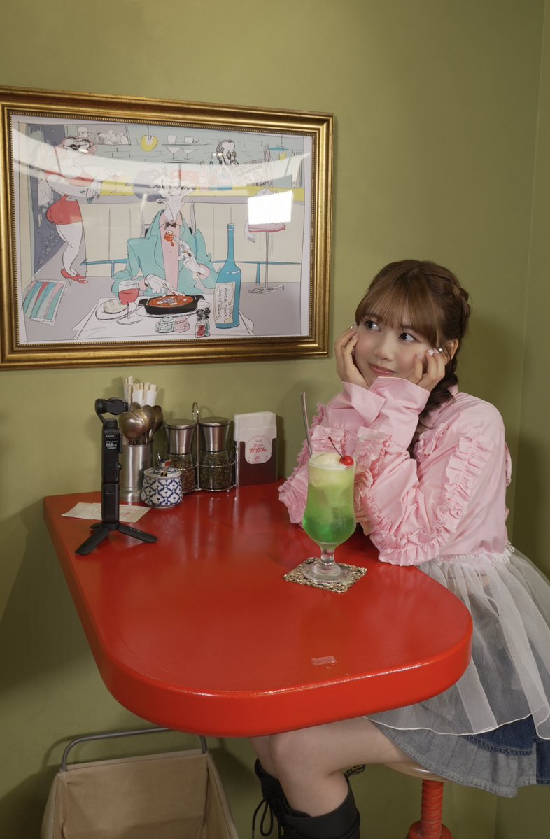 LoGiRL2015's tweet photo. #ときプレ 本日より配信！

番組初ソロ企画！
今回はひよりんの休日に密着💚

下北沢にあるお洒落なお店「ニューかかん」で、絶品麻婆豆腐とメロンクリームソーダを堪能します！観てねー！💁‍♀️
https://t.co/oqNvJFmq41

#ときめきプレシャス
#超とき宣 #ニューかかん
＠sendenbu_staff https://t.co/7GuT7wehEM