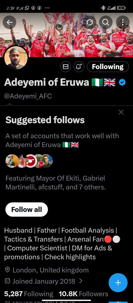 6ix_Enos's tweet photo. @john322226 @Adeyemi_AFC Done https://t.co/4gaQBzSVmH