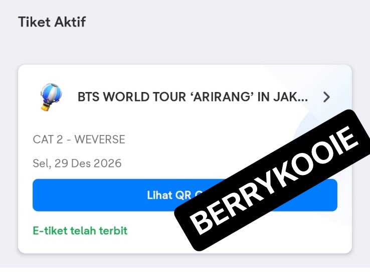 berrykooie's tweet photo. Alhamdulillah Alhamdulillah jumat berkah hadiah ultah dari suamiku Allah maha baik😭😭😭😭☝🏻☝🏻 see u @BTS_twt december nanti kita rayain ultah barengbareng ya taeeee😭😭😭😭💞💞💞 https://t.co/xYbVnnryZJ