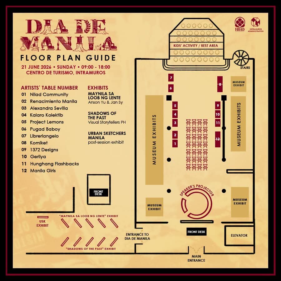 bayaniserye2's tweet photo. If you guys are free this Sunday, June 21, 9am - 6pm, feel free to drop by Centro de Turismo in Intramuros for Dia de Manila!! https://t.co/eAflZLoVgK
