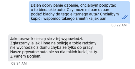 vvsnikeeee's tweet photo. @sknerus_ Jako prawnik zagrożę ci, zebys nie wychodził z domu xD https://t.co/0KvAgSS5Jd