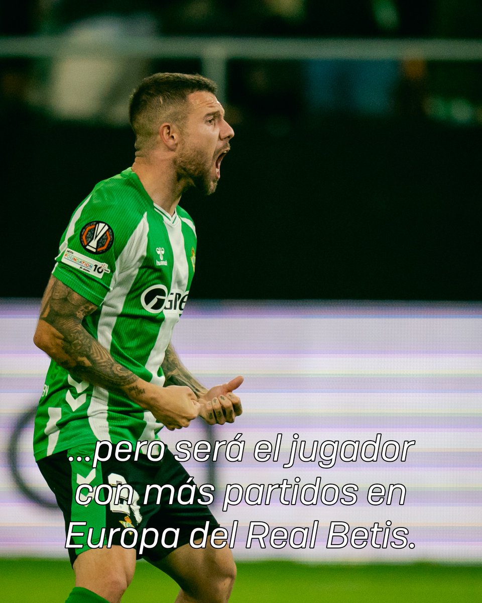 RealBetis's tweet photo. Uno de los nuestros. https://t.co/sWeolW1N9x