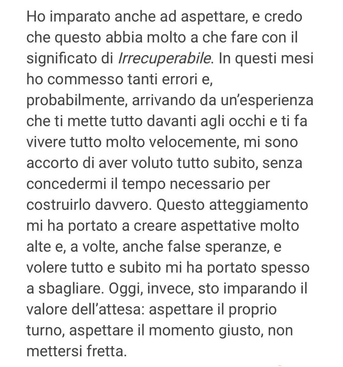 maniaxcale's tweet photo. “sto imparando il valore dell’attesa: aspettare il proprio turno, aspettare il momento giusto, non mettersi fretta”
🖤✨ https://t.co/5Qz0ysjory