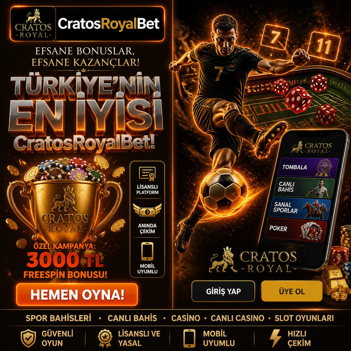 ESPNStatsInfo's tweet photo. 👑 CratosRoyalBet ile heyecan başlıyor!

⚡ Deneme bonusu fırsatlarını kaçırma, şansını ücretsiz dene!

🎰 Slot oyunları ve canlı casino keyfi tek yerde!

💎 Hızlı, eğlenceli ve kazandıran bir deneyim için şimdi takipte kal!

#CratosRoyalBet
#DenemeBonusu https://t.co/lZTTbqHqrF