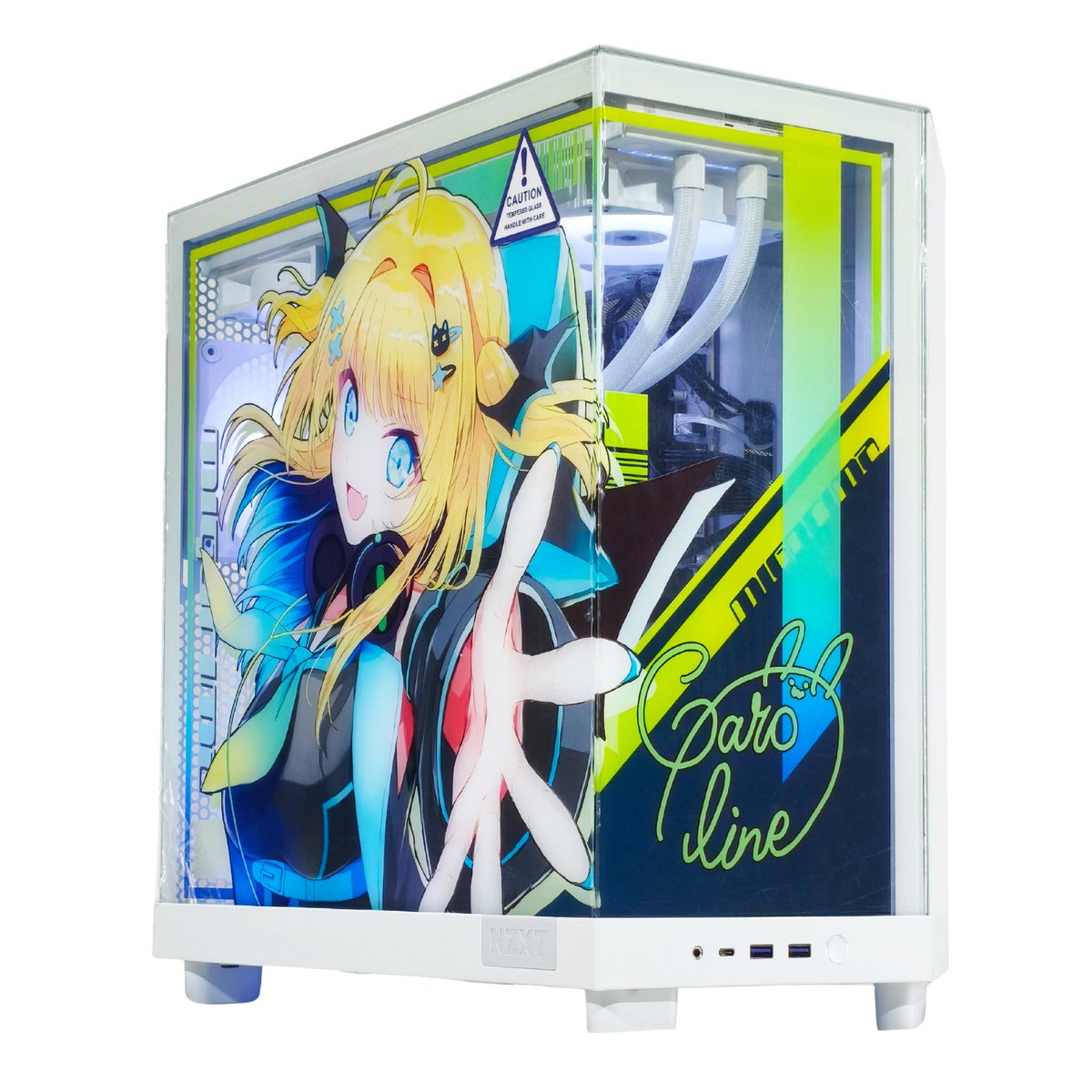 midorimacarol's tweet photo. 緑魔キャロライン×NuNuPC！！
コラボPCの販売がスタートしました！！

特性ケース、壁紙、システムボイス付きで
かなりの性能なのにお手頃に販売できているので、是非チェックしてみてください！！
恒常販売なのでいつでも買えるよ！

こちらからどうぞ☟
https://t.co/8kqO8xDuTr https://t.co/UeR2NttsF7