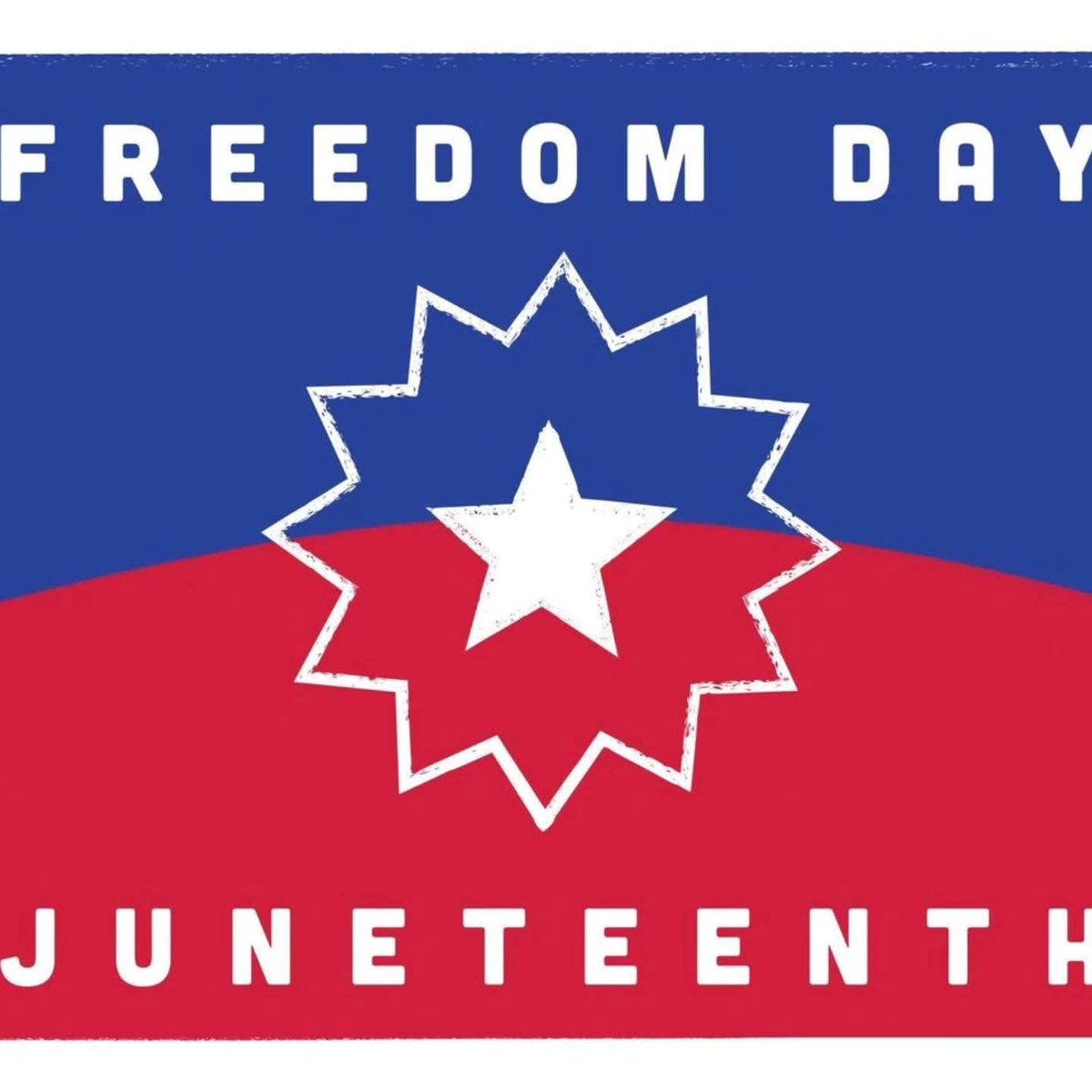 partyofone_2012's tweet photo. Happy Juneteeth!! ❤️🤍💙 https://t.co/SAj8IzUYq1