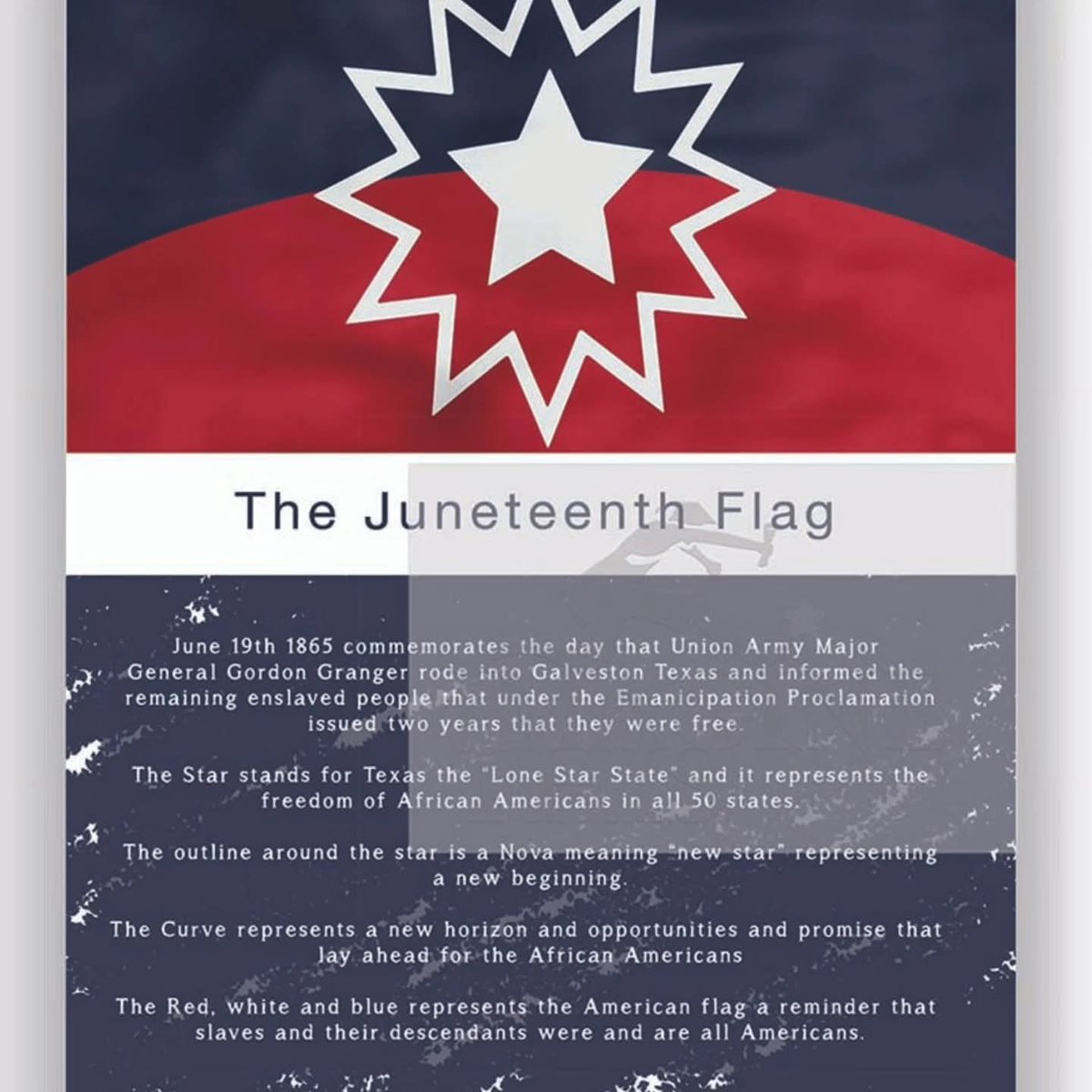 partyofone_2012's tweet photo. Happy Juneteeth!! ❤️🤍💙 https://t.co/SAj8IzUYq1