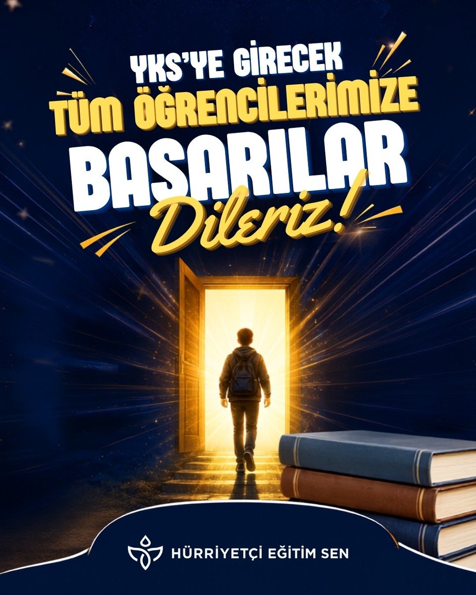 HurEgitimSen's tweet photo. YKS'ye girecek tüm öğrencilerimize başarılar dileriz. https://t.co/9aM3be683K