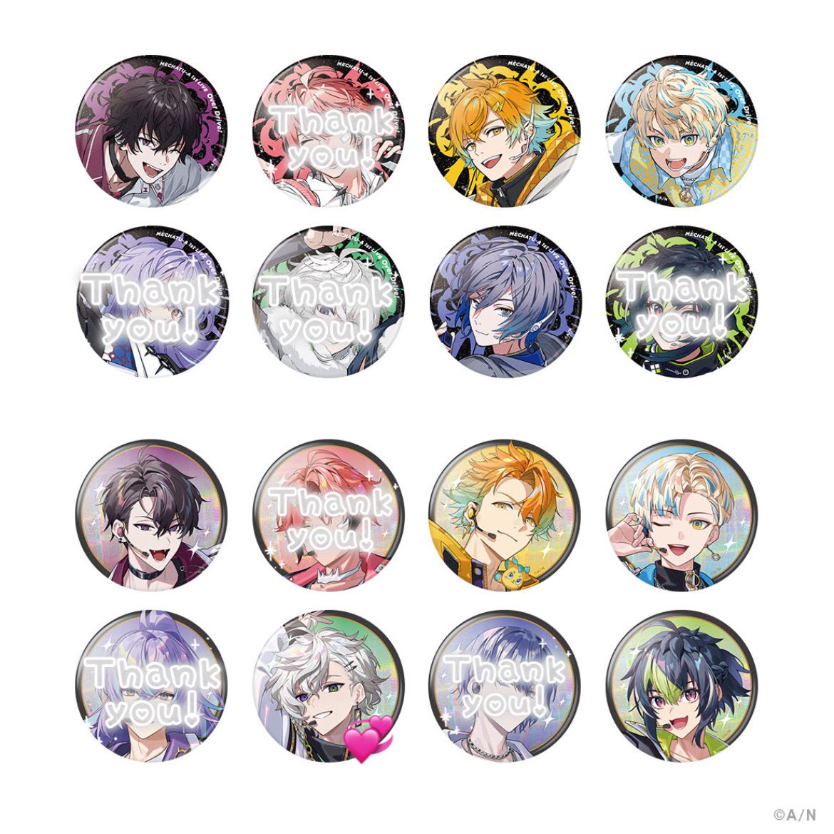 queue__o0's tweet photo. 【交換 /仮約束】
にじさんじ めちゃつえー OVER DRIVE
MECHATU-A 1stLIVE ランダム缶バッジ ランダムカード 缶バッジ カード

譲：無印
求：💞

OSにて缶バッジ30、カード10購入済み
検索からでもお気軽にお声がけ下さい(❁ᴗ͈ˬᴗ͈) https://t.co/oHNtzsF7VC