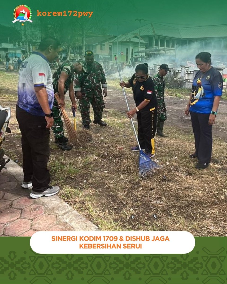 korem172pwy's tweet photo. Jumat Bersih di Yapen: TNI dan Warga Kompak Rawat Ikon Daerah

https://t.co/CfVq5LEy1n

https://t.co/bTgPjMgObp

https://t.co/zTTRriwuUM https://t.co/HZuPA23o0L