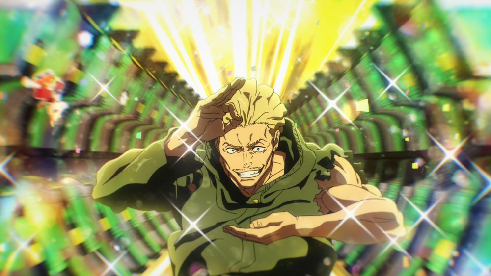 oricon_anime_'s tweet photo. 『呪術廻戦』第4期「死滅回游 後編」
監督変更で3期の副監督・佐藤威が担当

▼記事内にPVと場面カット10枚あり
https://t.co/l25JjlGI1L

術式開放する秤金次VS鹿紫雲一、パワフルな戦いする禪院真希、羂索に立ち向かう脹相、九十九由基。虎杖悠仁、伏黒恵の死闘描く https://t.co/eOG52RTB7m