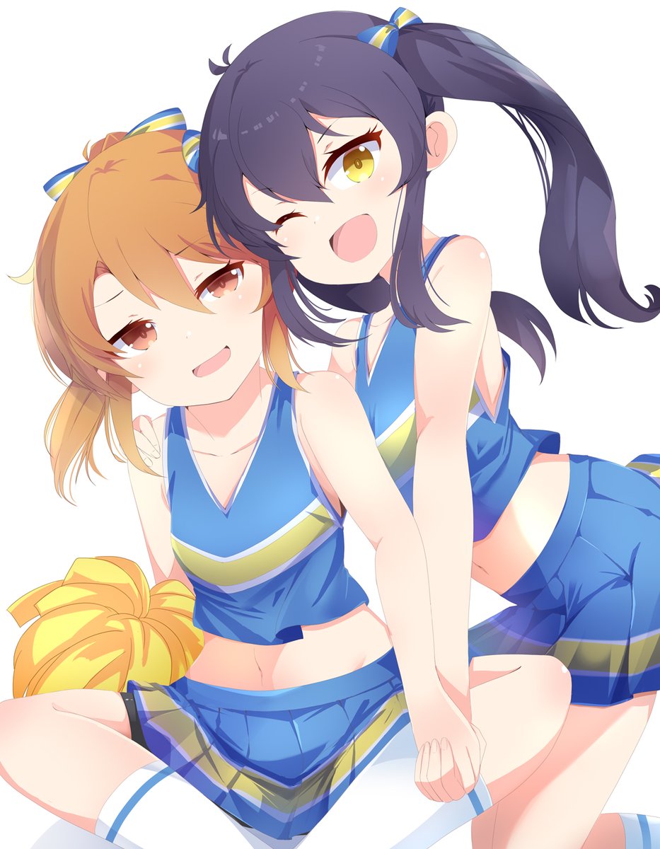buruburu2's tweet photo. シンデレラガールズの的場梨沙ちゃんと結城晴ちゃん(*‘∀‘) https://t.co/ZegDvvTFoP