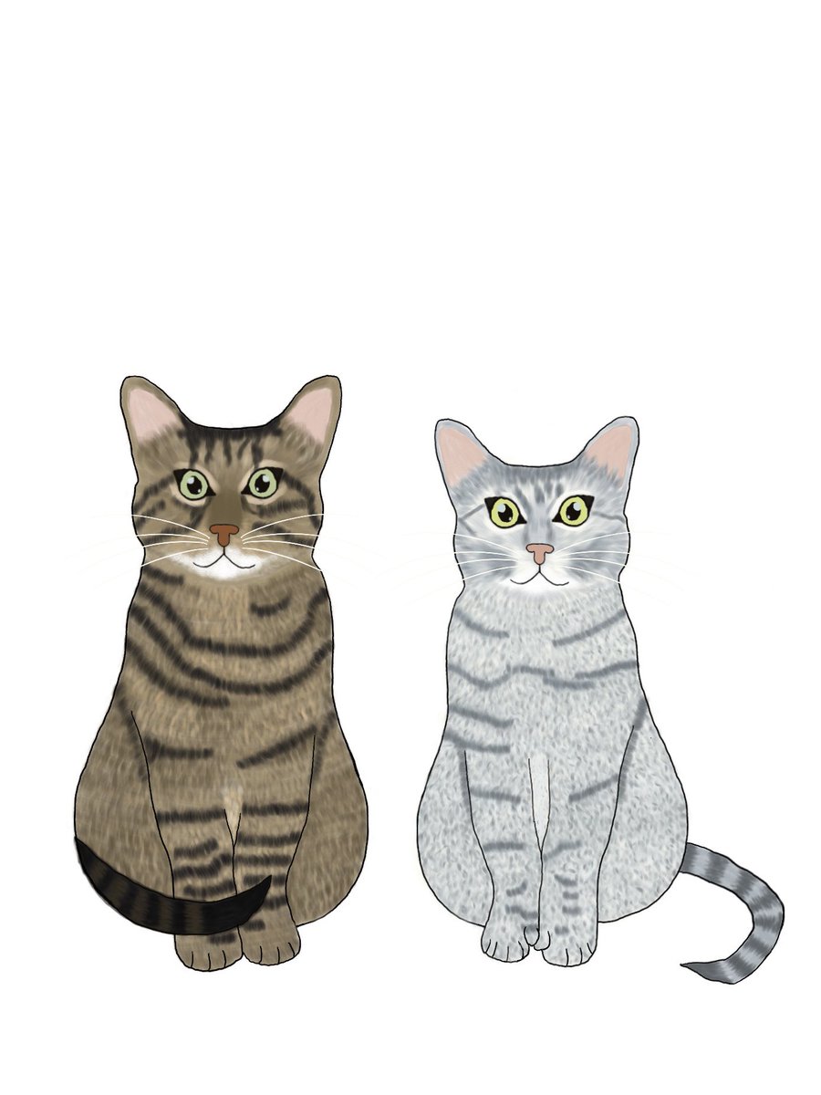 Pickles_nOlive's tweet photo. HAPPY FURRIDAY EVERYPAWDY 🥳 Did you notice we changed our pfp? 😼 Meowmy’s been trying to zero in on her ‘style’ of artwork and is so proud of this one of us 🥹 what do you think? 😸😽😻🥒🫒💚
#furriday #fridayface #fridayfeeling #digitalart https://t.co/JWlp0eL9kM