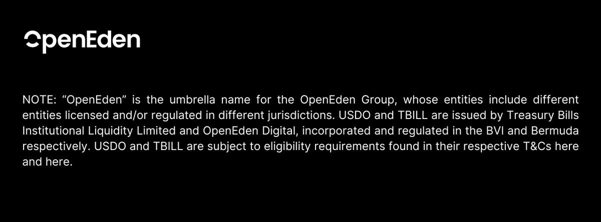 OpenEden_X's tweet photo. 🟣 Stay ahead of the stablecoin and RWA curve. Follow us for more weekly insights!

—End https://t.co/i5kwZ6y81Z