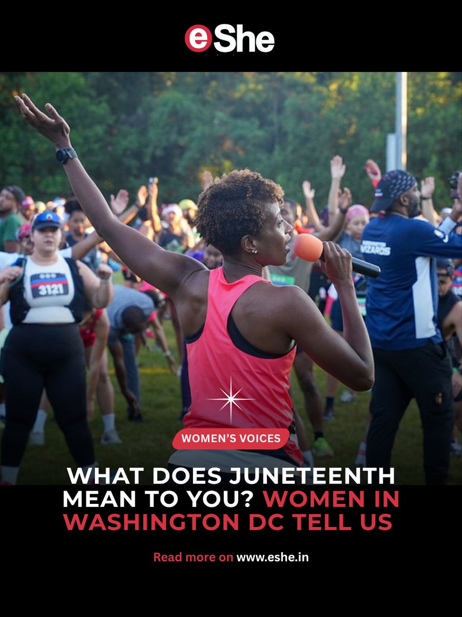 eSheWorld's tweet photo. "Freedom delayed is freedom denied"

Equity, history, solidarity – what does Juneteenth mean to African American and South Asian women living in Washington metropolitan area? Sarita Bartaula finds out.

Read here: https://t.co/5mDGMO2YYF https://t.co/1ucV1cfnda