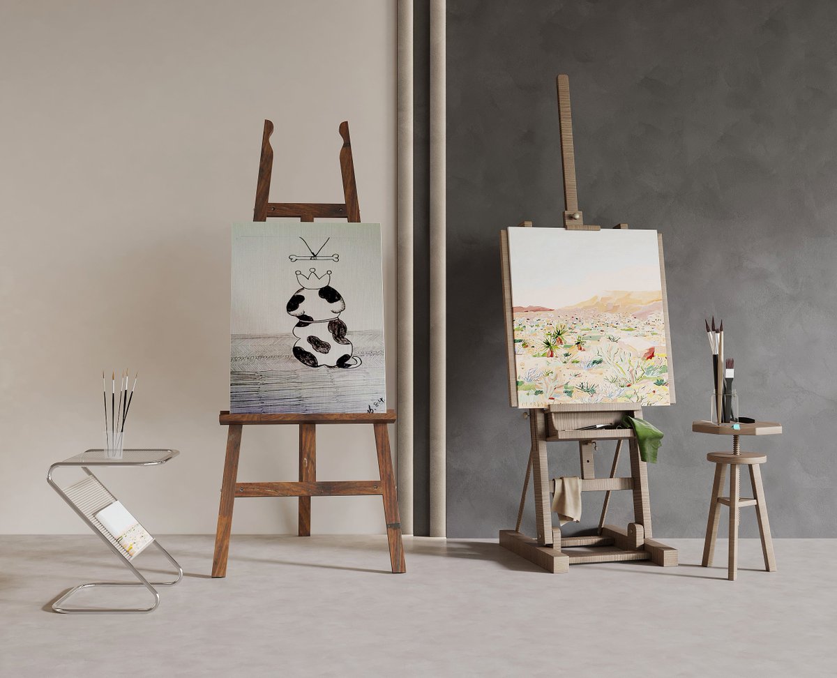 skkual's tweet photo. Immerse yourself in the raw texture of abstract oil paint on canvas at today’s pop-up art session—smell turpentine, mix hues, and leave with a small original piece. No experience needed, just curiosity! https://t.co/IwNrY69EwN