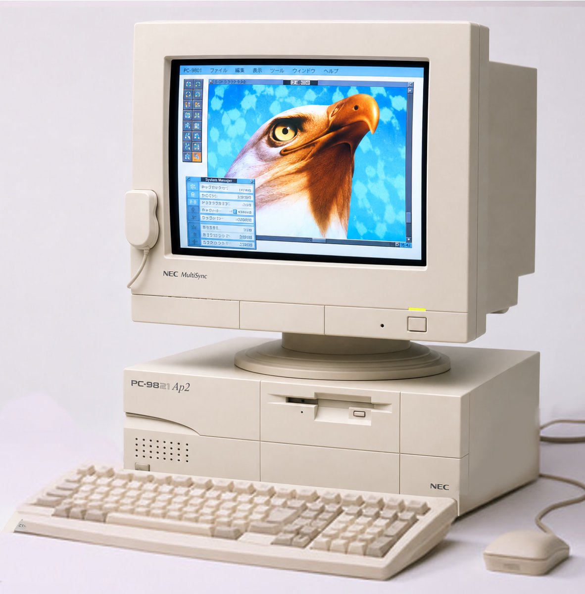 改めて考えると、PC-9821って結構いいバランスのパソコンだなって思っ