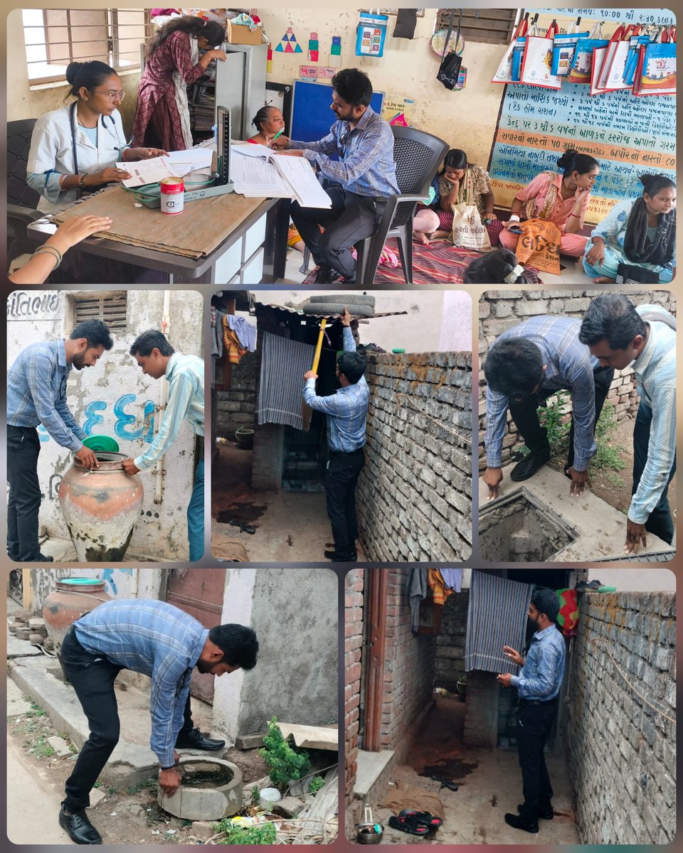 ThoShihorBvn's tweet photo. આજરોજ સિહોર અર્બન બાલાજીનગર વિસ્તારમાં આયોજિત મમતા સેશન માં તાલુકા હેલ્થ કચેરી ના સુપરવાઈઝર શ્રી દ્વારા મુલાકાત લેવામાં આવેલ તથા સરાઉન્ડિંગ એરિયા માં NVBDCP ની કામગીરી ચેક કરવામાં આવી.
#Check_Clean_Cover
#Step_To_Defeat_Dengue
@nvbdcpmohfw
@HealthDeptGuj
@NHMGujarat
@Collectorbhav
@BhavnagarDdo
@CDHOBhavnagar
@DMOBhavnagar