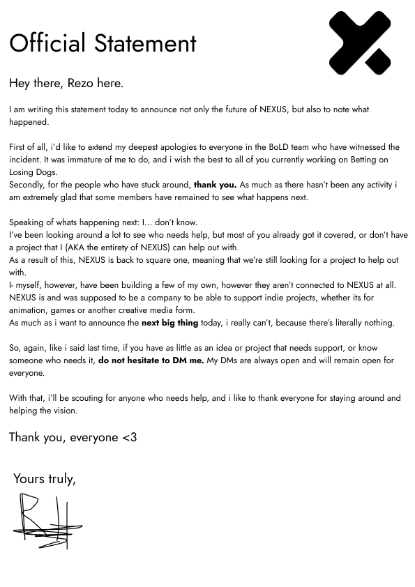 Nexus_BV's tweet photo. Please read. https://t.co/gdCfZpEhOG