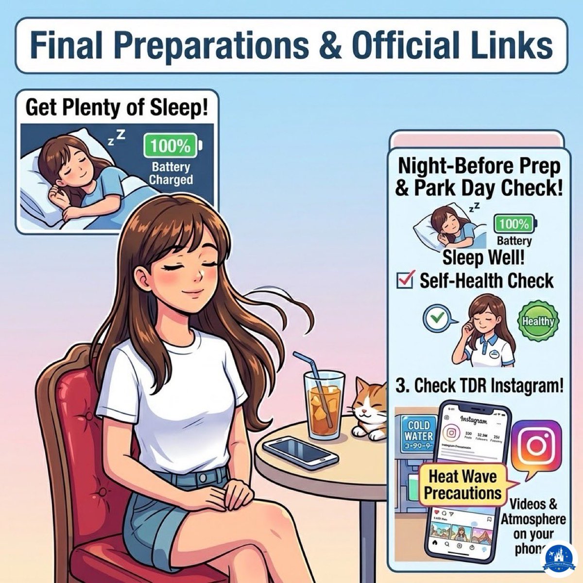 TDR_Magical's tweet photo. 🌞Tokyo Disney Summer 2026🌞
The official account just shared heat wave tips! Since it's in Japanese only, here is the full English guide + my insider hacks from my park visit this week! 🏰

You can read here 👇
https://t.co/LXbI5uQhBZ

#tokyodisneyresort #tokyodisney #TDL #TDS https://t.co/0UL9xmOSs6