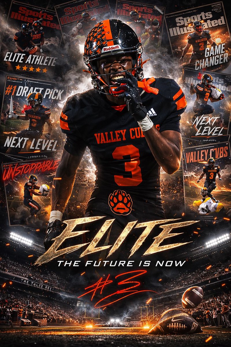 KirbyNetwork's tweet photo. Next Big Thing
@mj_morris7 @ValleyCubFB @DexPreps @Antwonfegans2 #PlayHardorGoHome #NeverGiveUp #KeepGrindin #KSN https://t.co/yIXoKuX5AI
