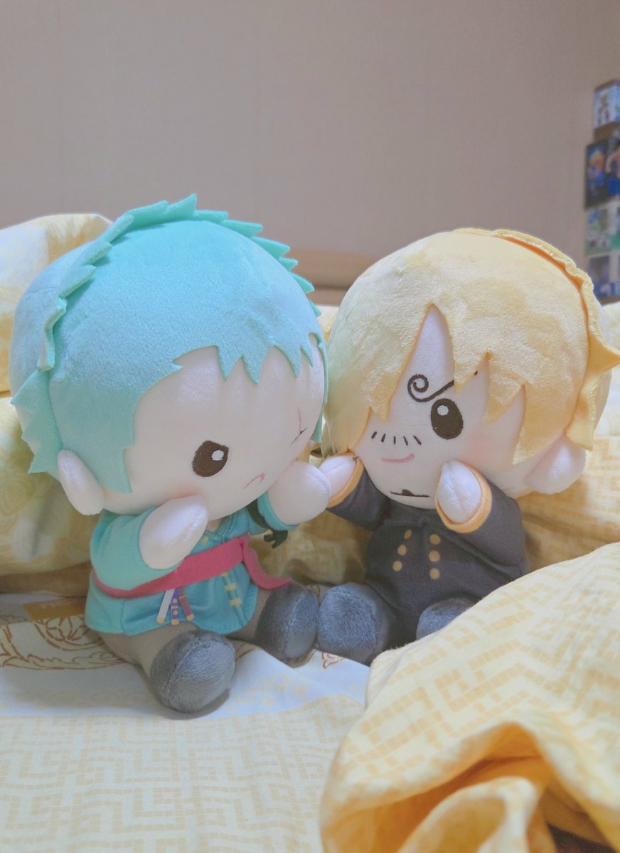 Meganejin_'s tweet photo. Got a zosan boxing buddy plushies 😋💕 hope this one is not balding https://t.co/sZaETncc24