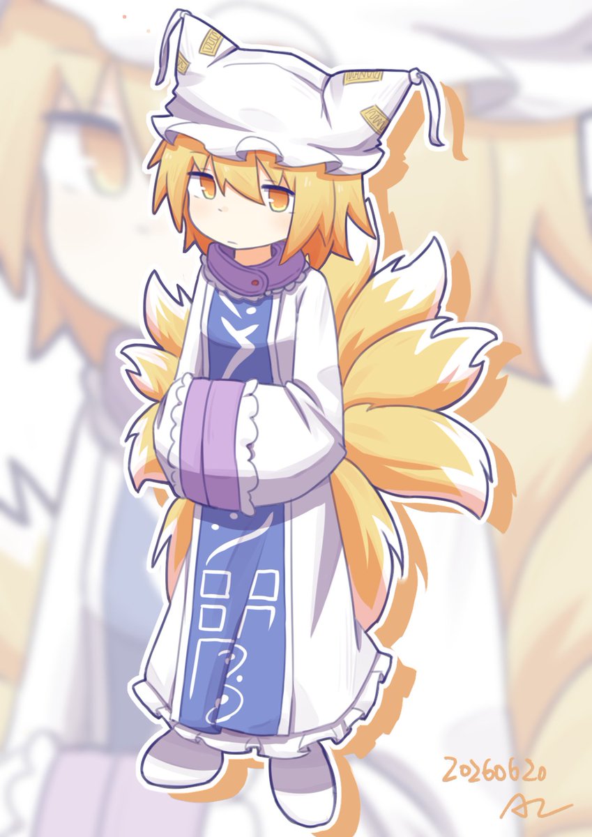 AZP_29's tweet photo. #東方Project #八雲藍 https://t.co/aAObAd3aBK