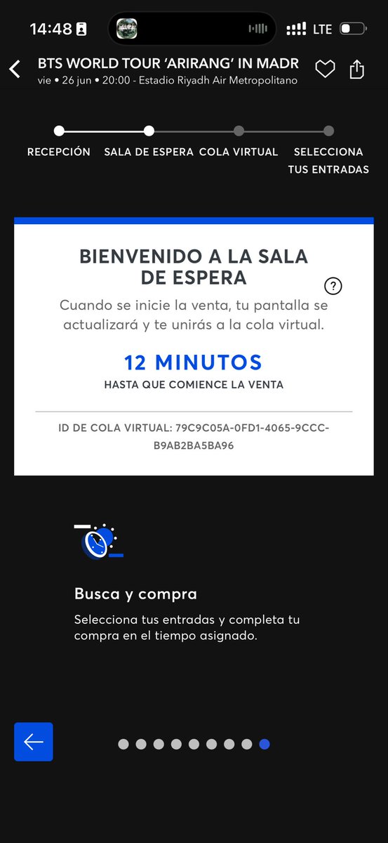 mariliz85's tweet photo. Corran ya está abierta la sala para entradas https://t.co/psvG08fbkQ