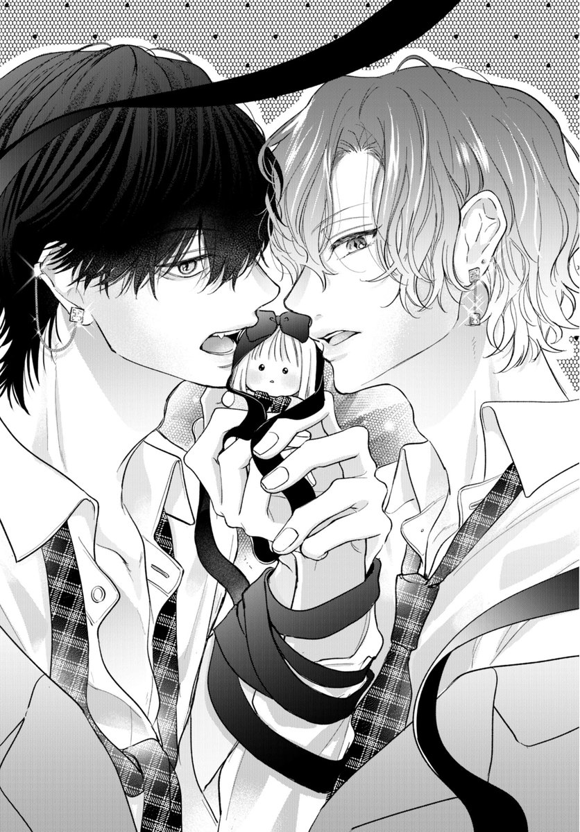 szsk_hikari's tweet photo. おしらせ⋆͛🎤⋆

本日発売のSho-Comi 14号に
キスしてキラーチューン 15話　掲載されております🎸🎶

3人でバンド結成！乗り気じゃない弾先輩に、かのんがとった作戦は…制服〇〇！？
響矢(弾＆響矢)推し必見です( 눈_눈)(Φ▽Φ )
よろしくお願いします(⸝⸝ᵒ̴̶̷ᴗᵒ̴̶̷⸝⸝)🖤🩷💜 https://t.co/TXuajtZxzs