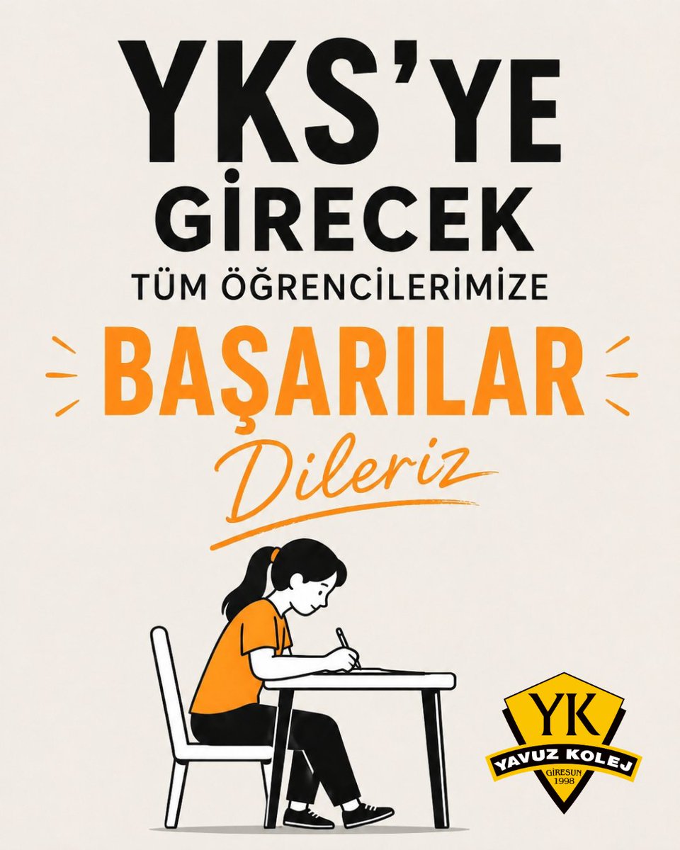 YavuzKolej's tweet photo. LGS’ye girecek tüm öğrencilerimize başarılar dileriz.
#yavuzkolej https://t.co/EyfK1yeLR0